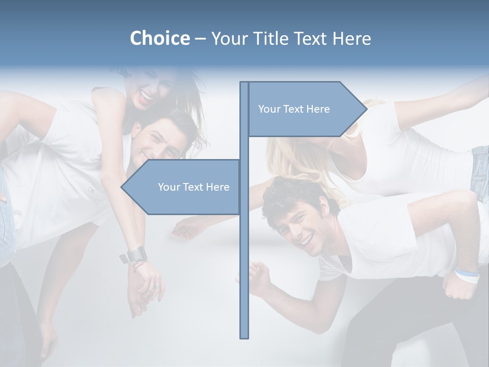 Guy Isolated Sale PowerPoint Template