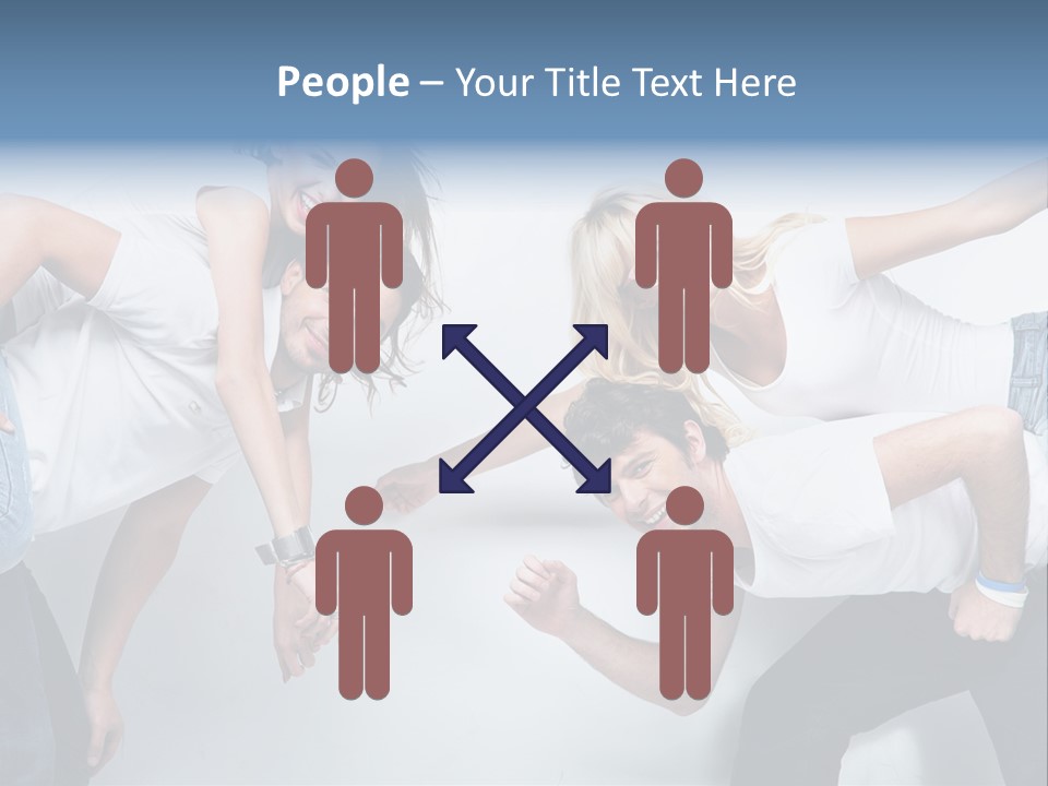 Guy Isolated Sale PowerPoint Template