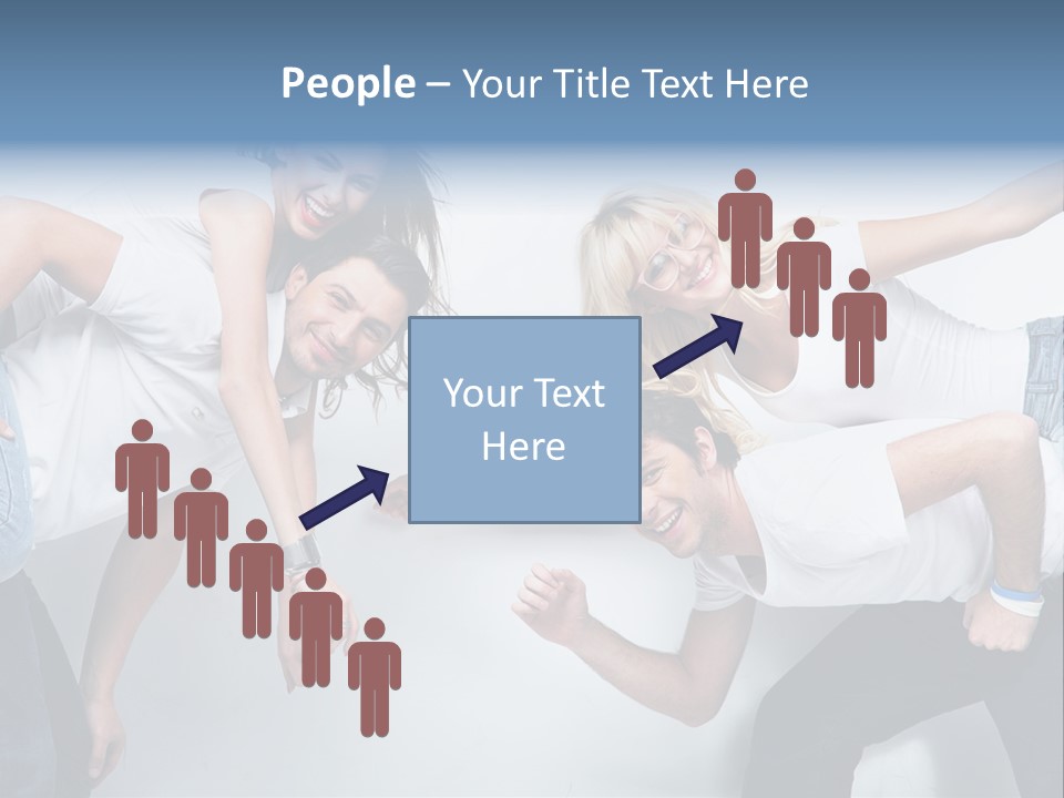 Guy Isolated Sale PowerPoint Template