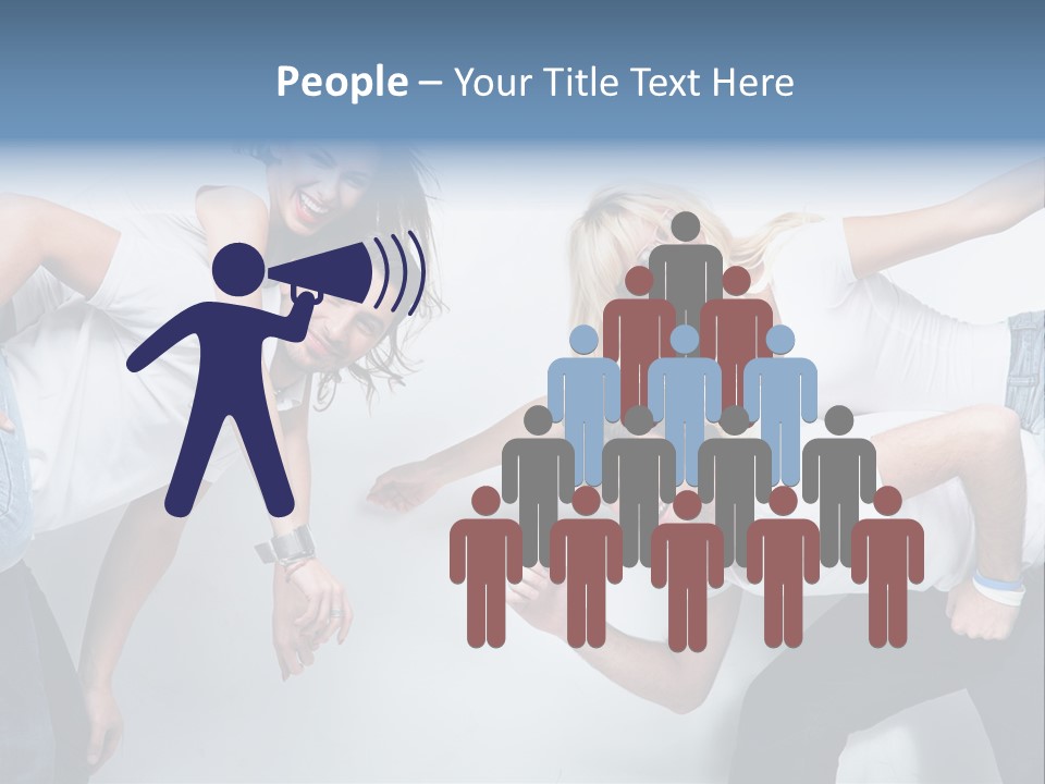 Guy Isolated Sale PowerPoint Template