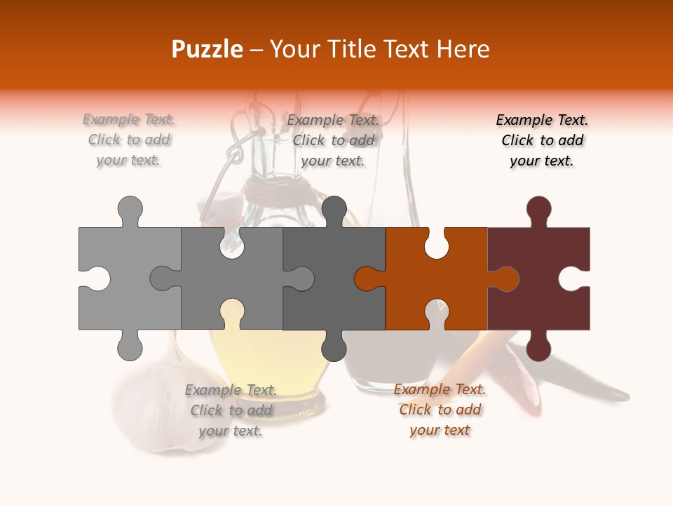 Eating Black Salad PowerPoint Template