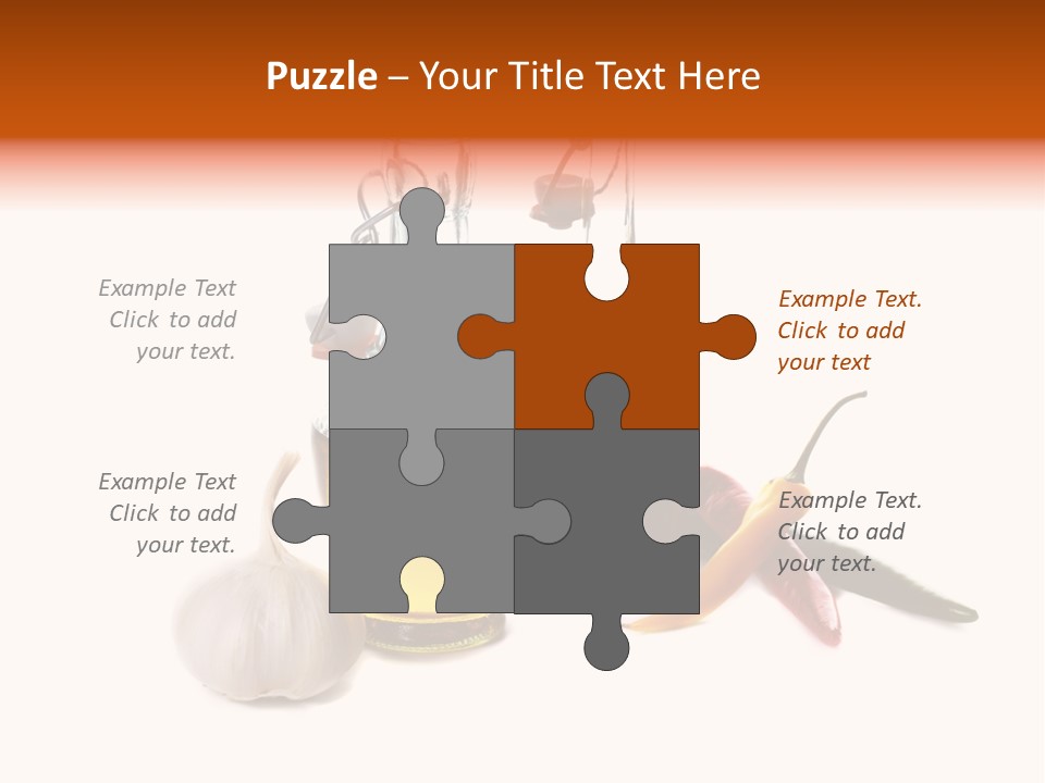 Eating Black Salad PowerPoint Template