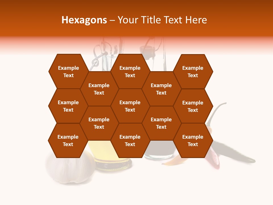 Eating Black Salad PowerPoint Template