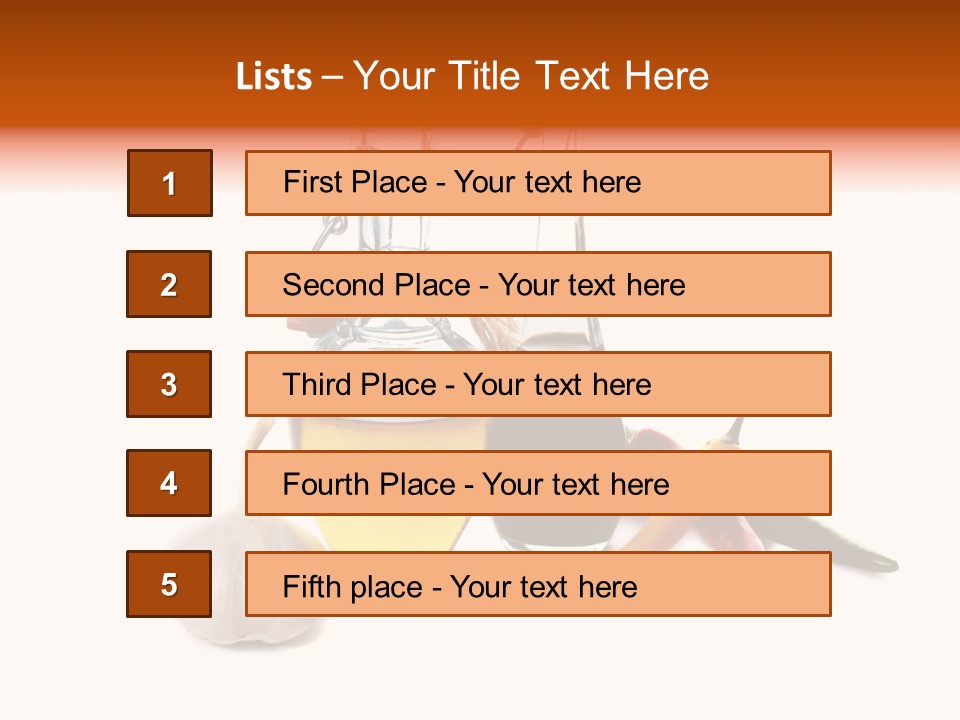 Eating Black Salad PowerPoint Template