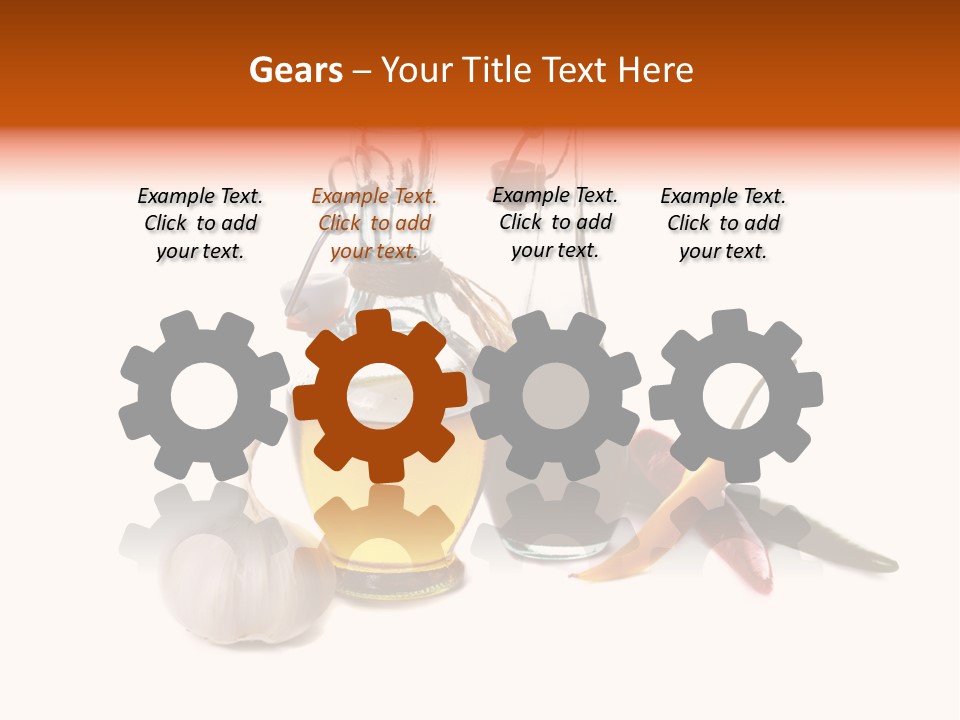 Eating Black Salad PowerPoint Template