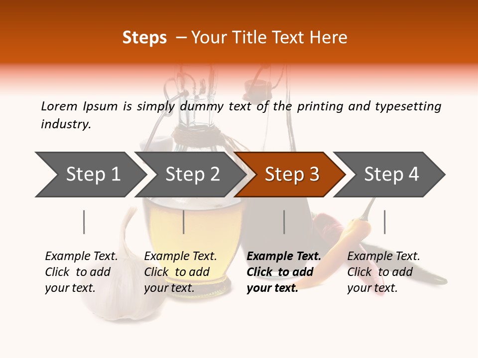 Eating Black Salad PowerPoint Template