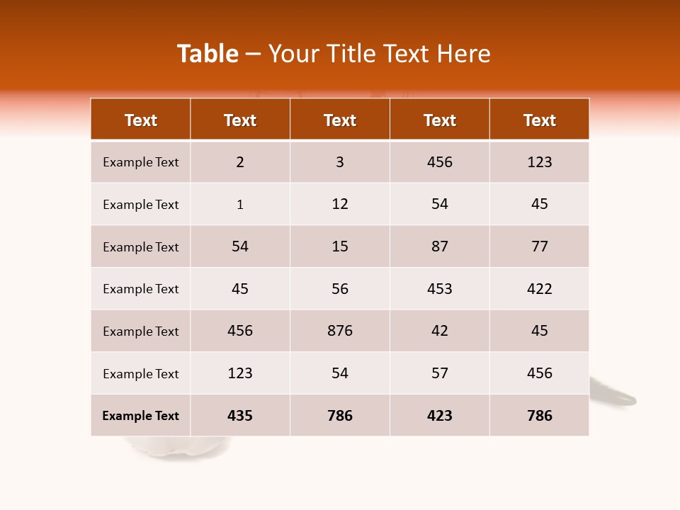 Eating Black Salad PowerPoint Template