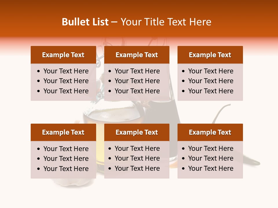 Eating Black Salad PowerPoint Template