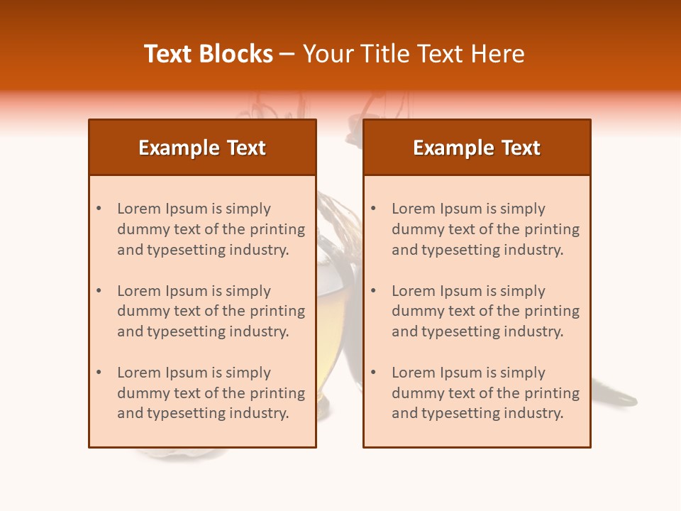 Eating Black Salad PowerPoint Template