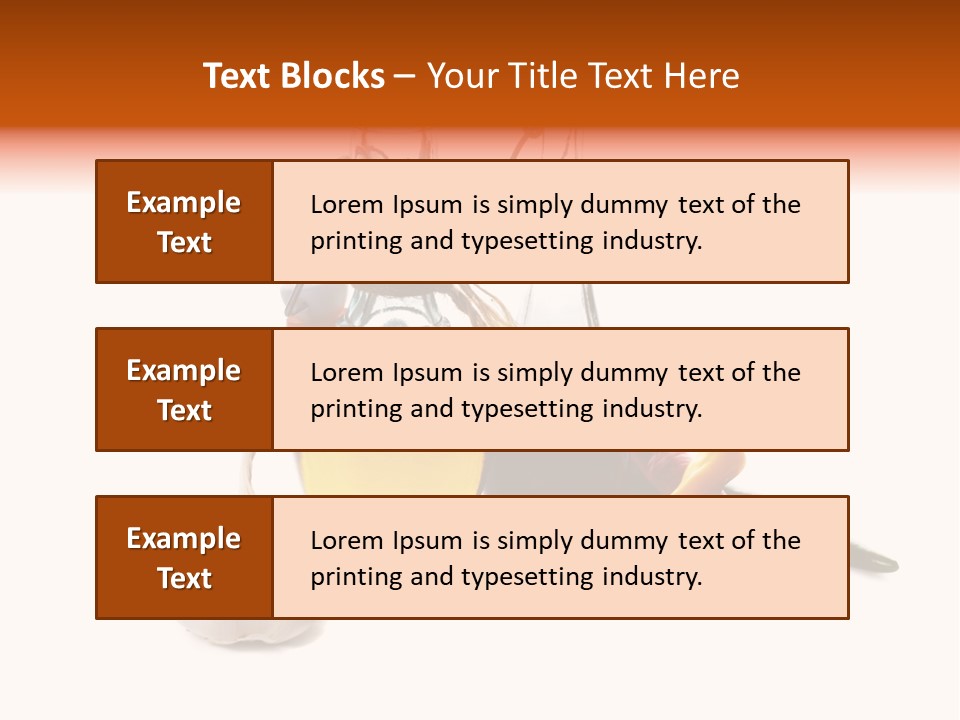 Eating Black Salad PowerPoint Template
