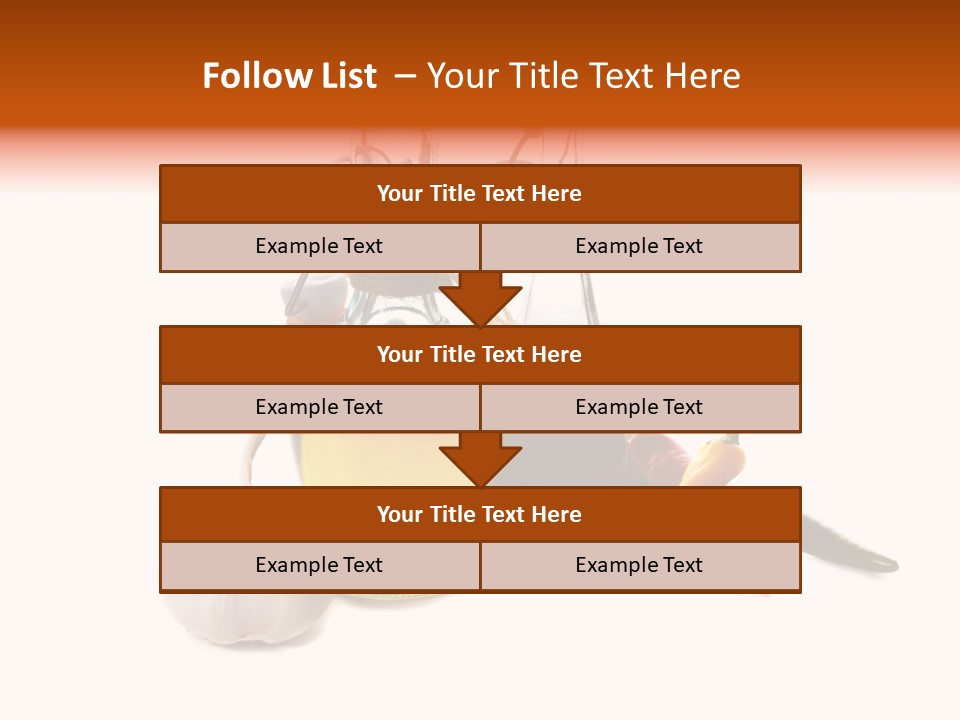 Eating Black Salad PowerPoint Template