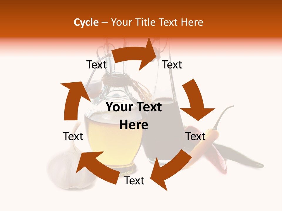 Eating Black Salad PowerPoint Template