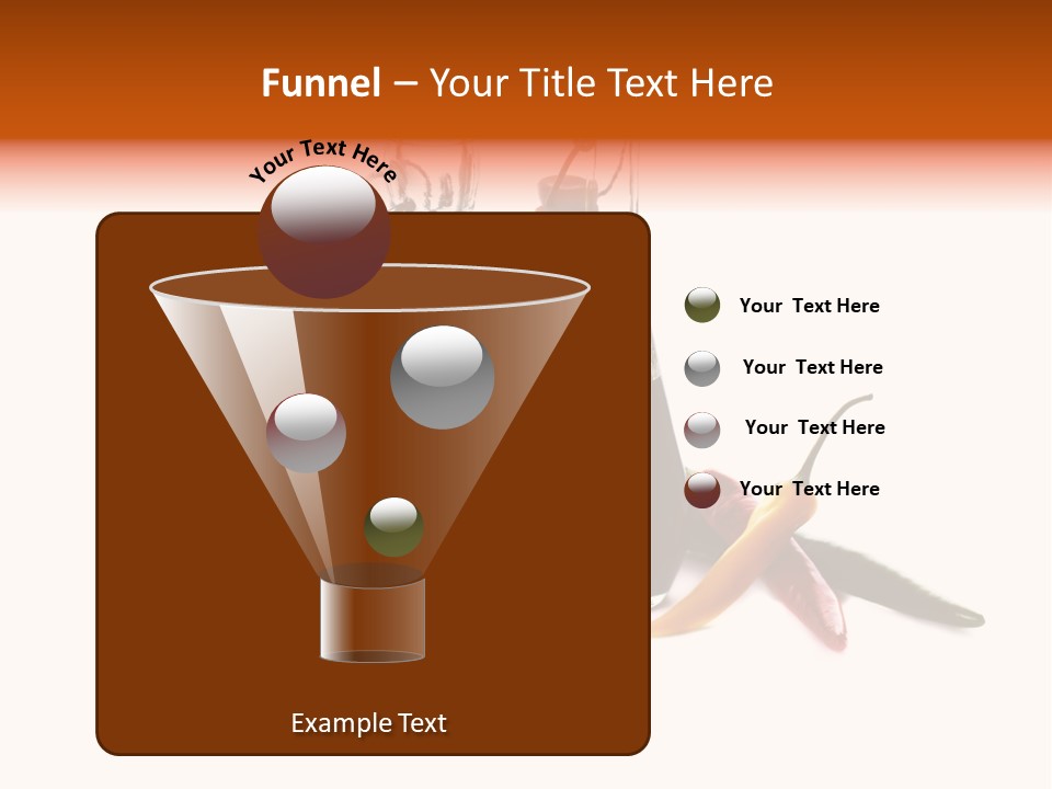 Eating Black Salad PowerPoint Template