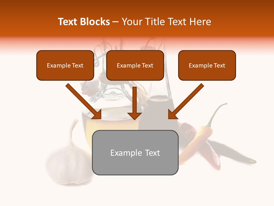 Eating Black Salad PowerPoint Template