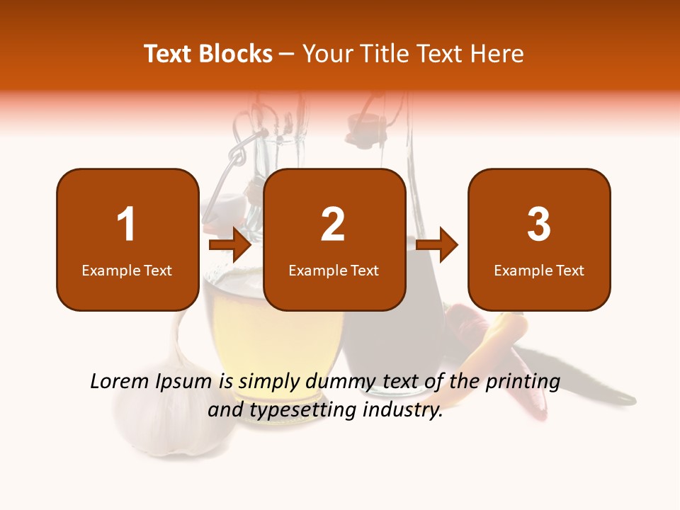 Eating Black Salad PowerPoint Template