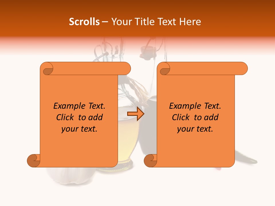 Eating Black Salad PowerPoint Template