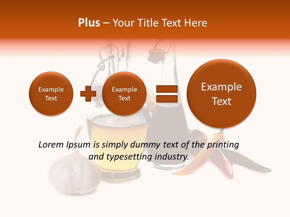 Eating Black Salad PowerPoint Template
