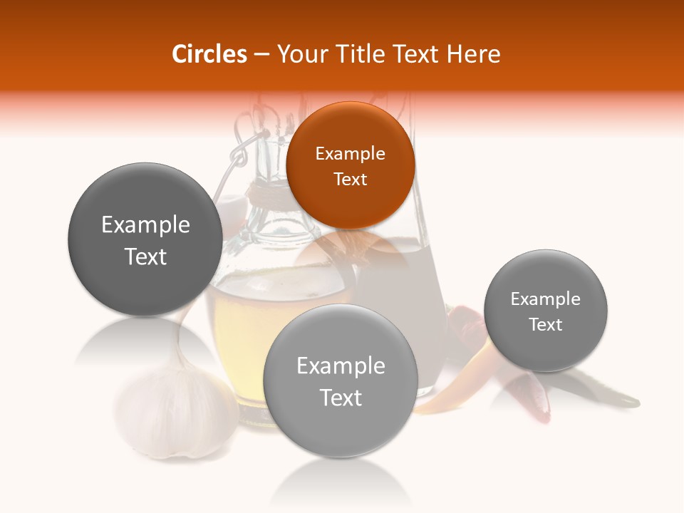 Eating Black Salad PowerPoint Template