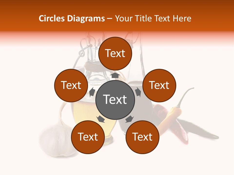 Eating Black Salad PowerPoint Template