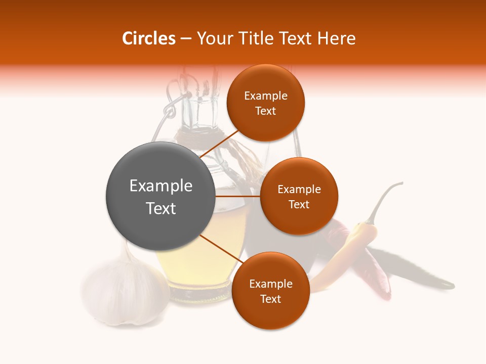 Eating Black Salad PowerPoint Template