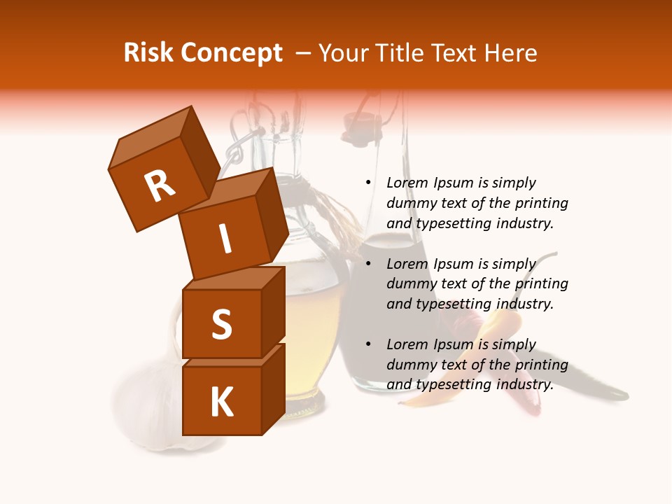 Eating Black Salad PowerPoint Template