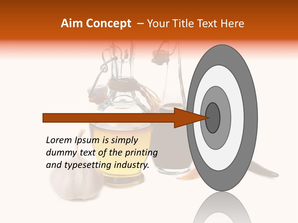 Eating Black Salad PowerPoint Template