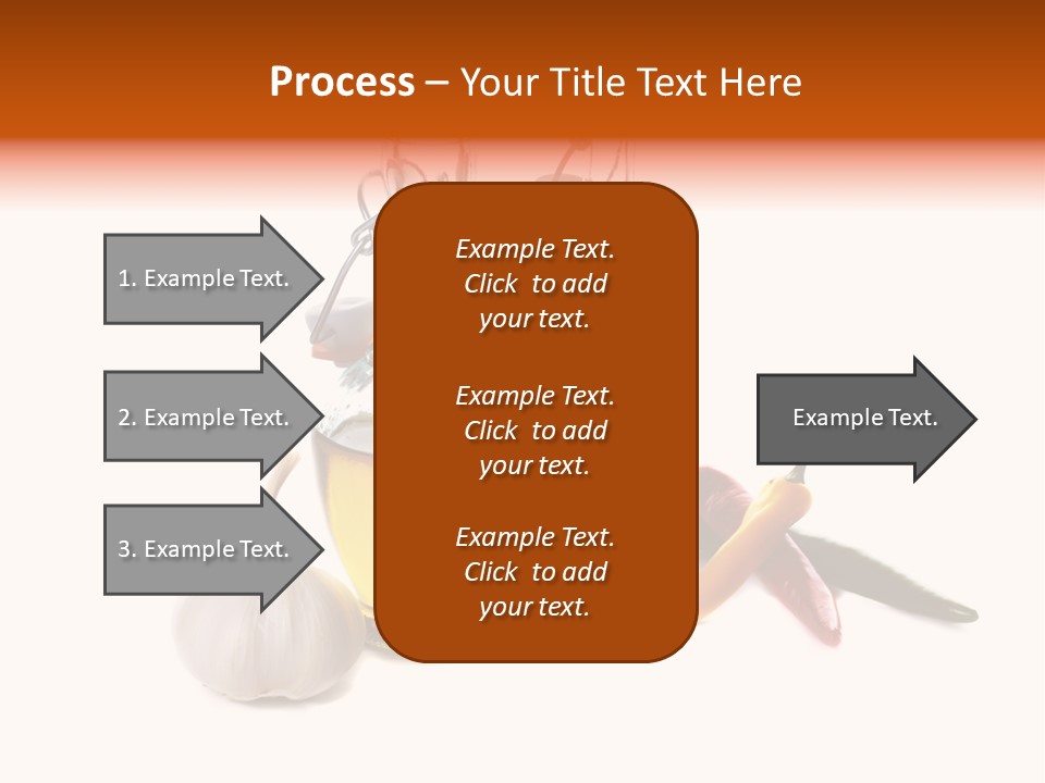 Eating Black Salad PowerPoint Template