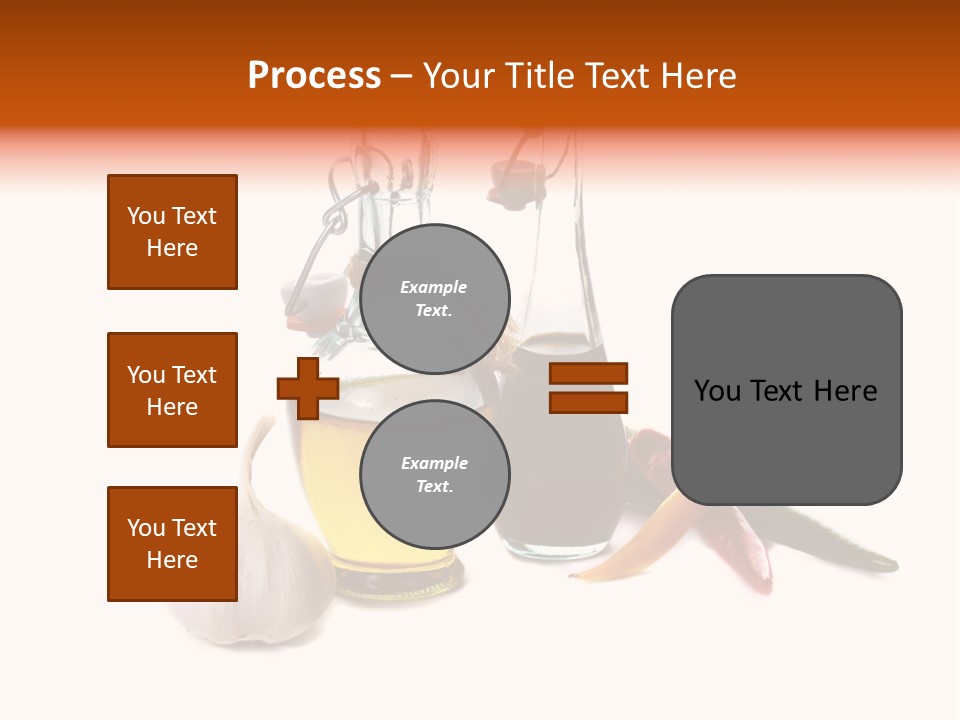 Eating Black Salad PowerPoint Template