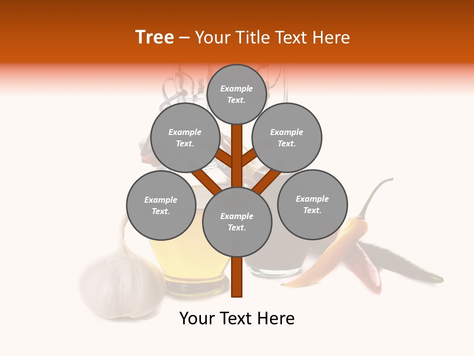 Eating Black Salad PowerPoint Template