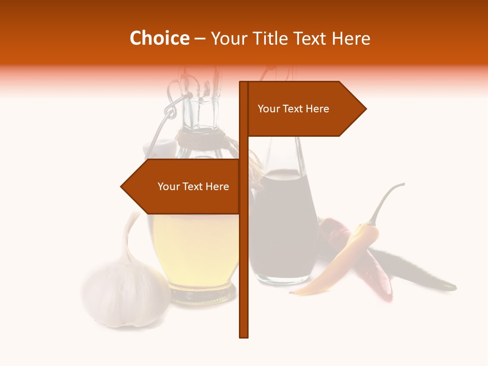 Eating Black Salad PowerPoint Template