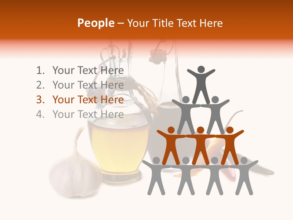 Eating Black Salad PowerPoint Template