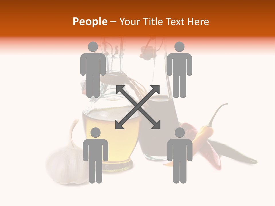 Eating Black Salad PowerPoint Template