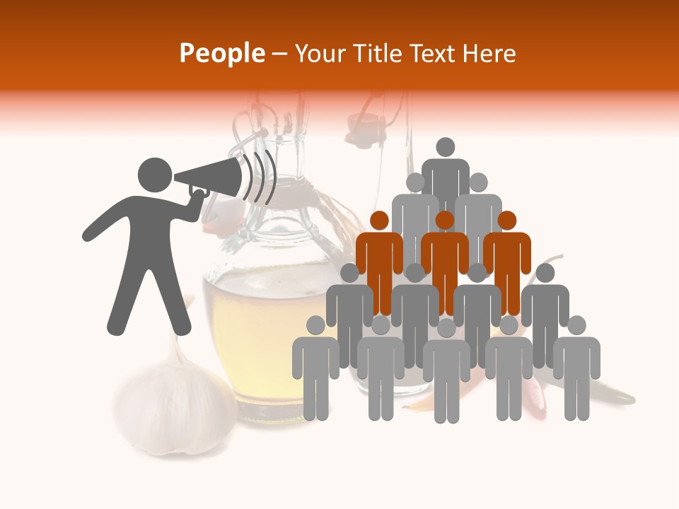 Eating Black Salad PowerPoint Template