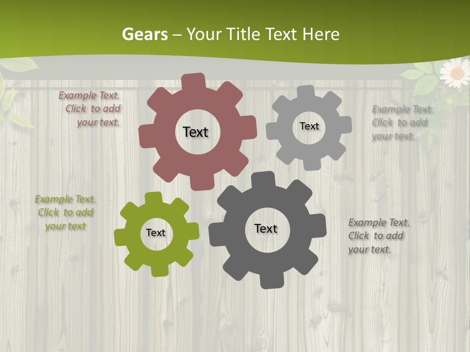 Bulletin Board Image PowerPoint Template