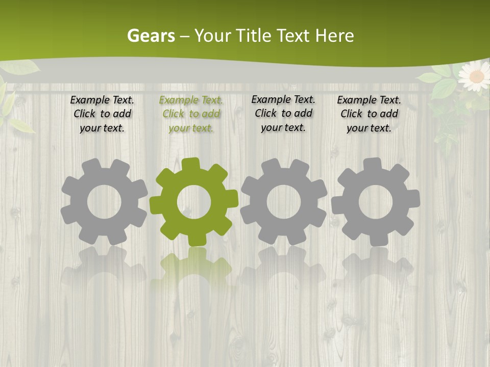 Bulletin Board Image PowerPoint Template