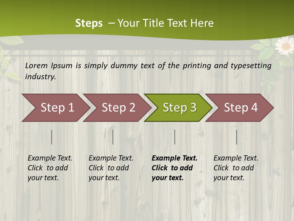 Bulletin Board Image PowerPoint Template
