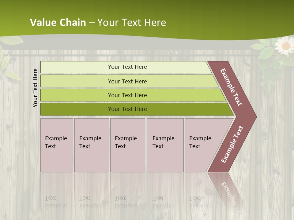Bulletin Board Image PowerPoint Template