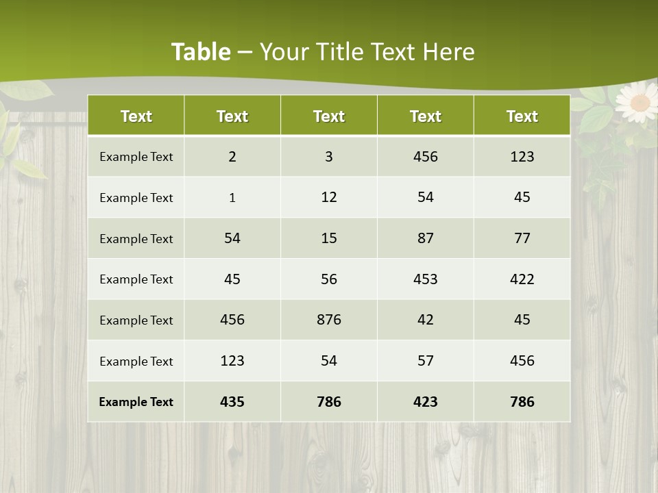 Bulletin Board Image PowerPoint Template