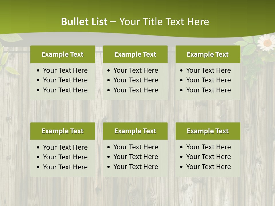 Bulletin Board Image PowerPoint Template