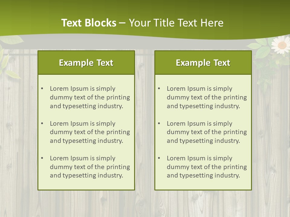 Bulletin Board Image PowerPoint Template