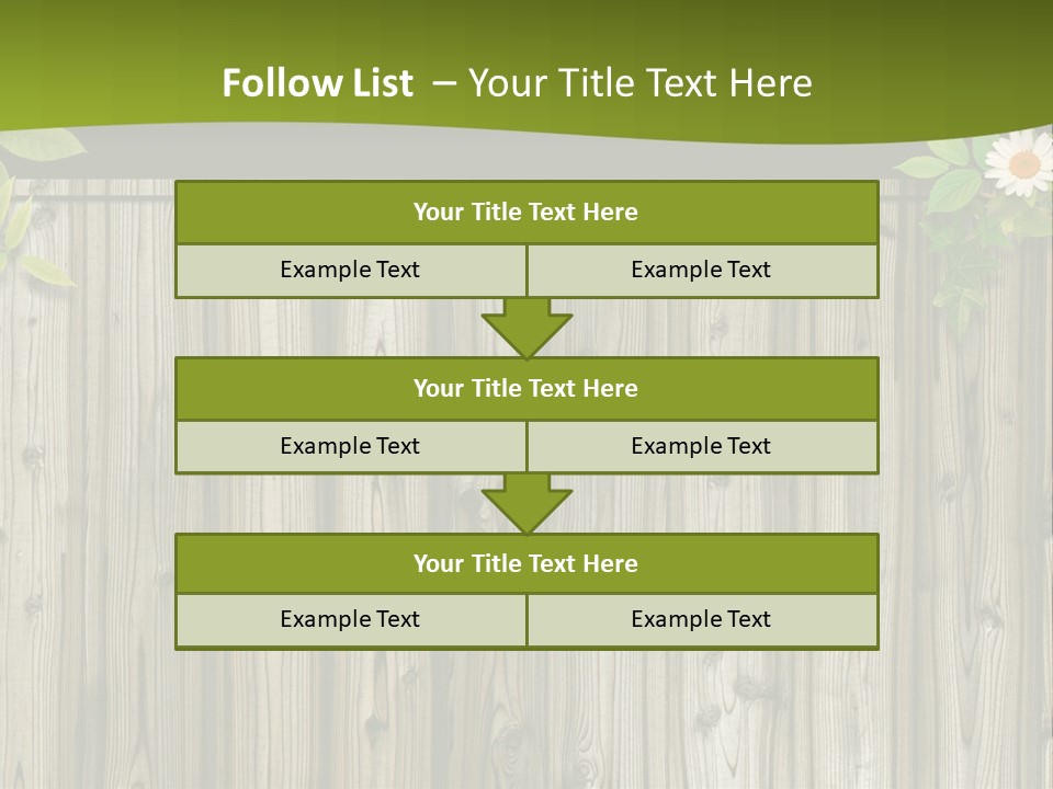 Bulletin Board Image PowerPoint Template
