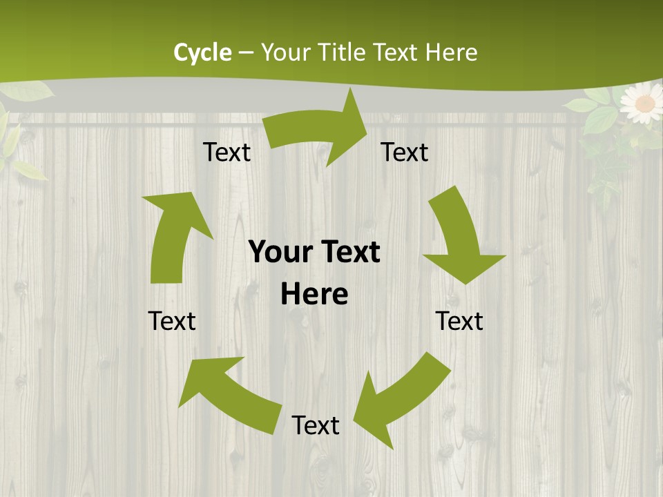 Bulletin Board Image PowerPoint Template