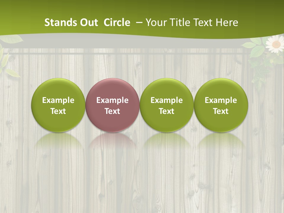 Bulletin Board Image PowerPoint Template