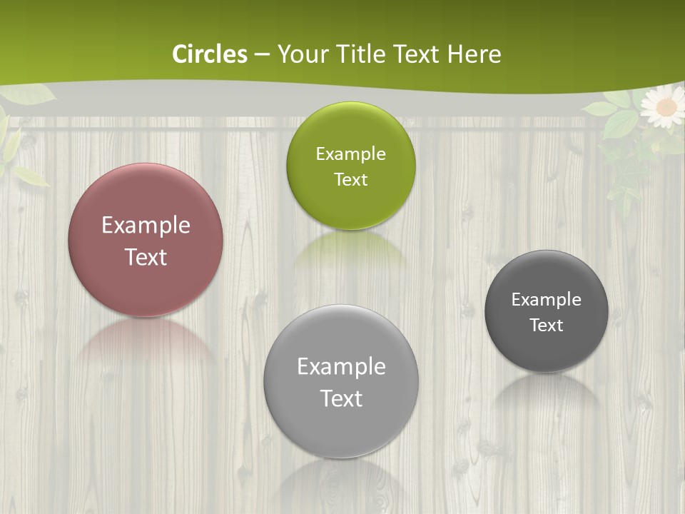 Bulletin Board Image PowerPoint Template