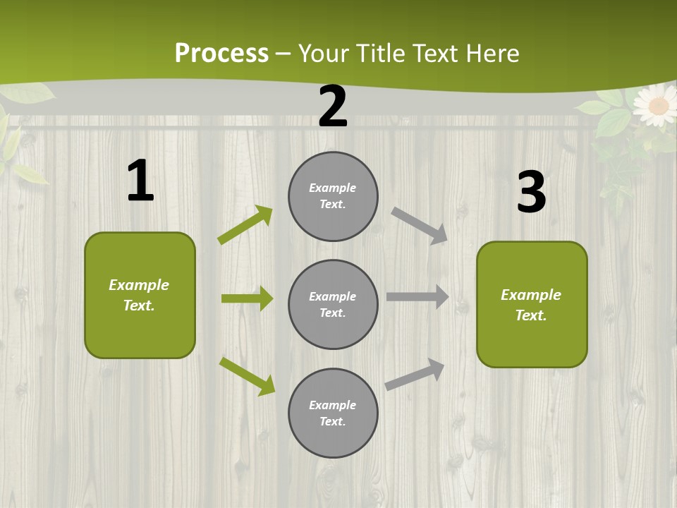 Bulletin Board Image PowerPoint Template