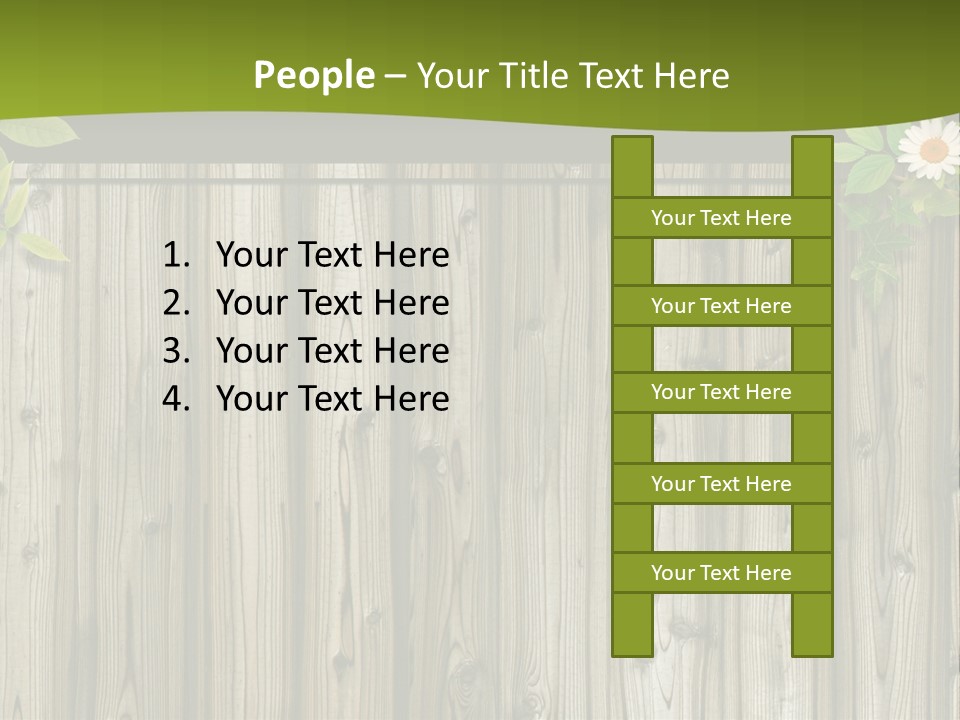 Bulletin Board Image PowerPoint Template