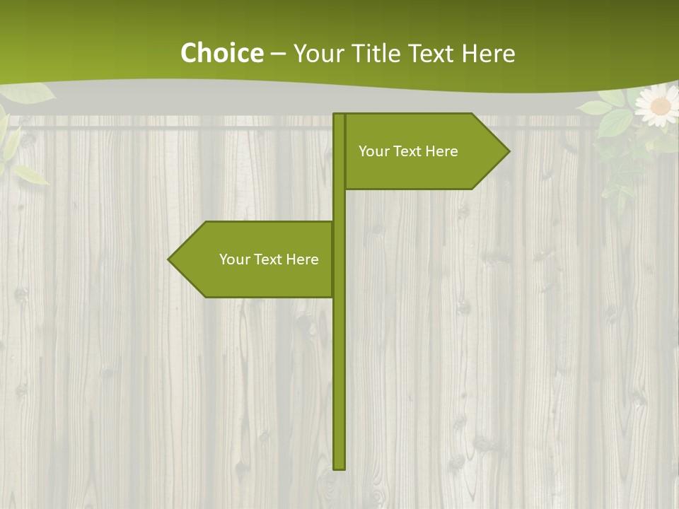 Bulletin Board Image PowerPoint Template
