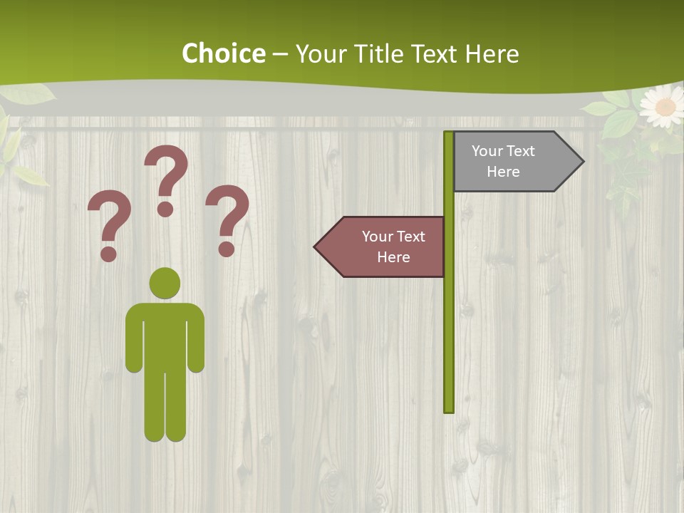 Bulletin Board Image PowerPoint Template