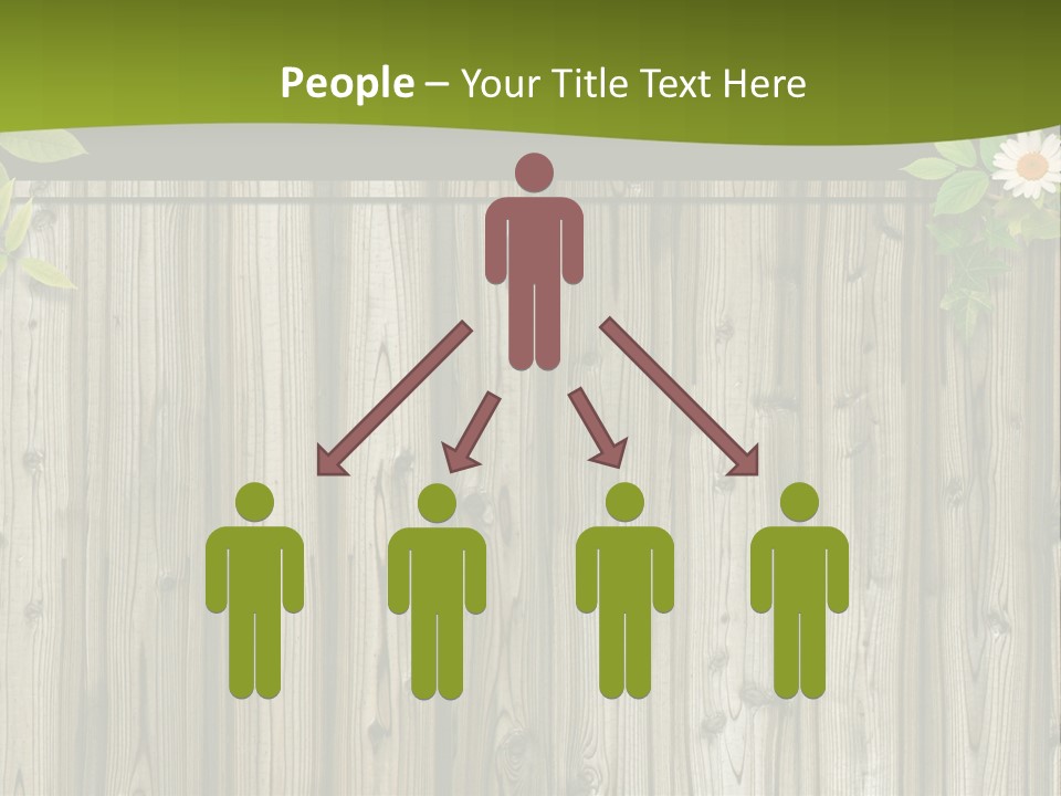 Bulletin Board Image PowerPoint Template