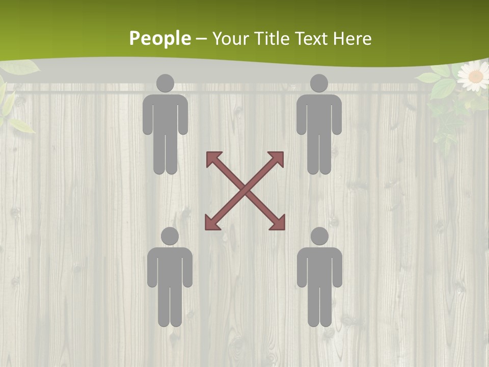 Bulletin Board Image PowerPoint Template